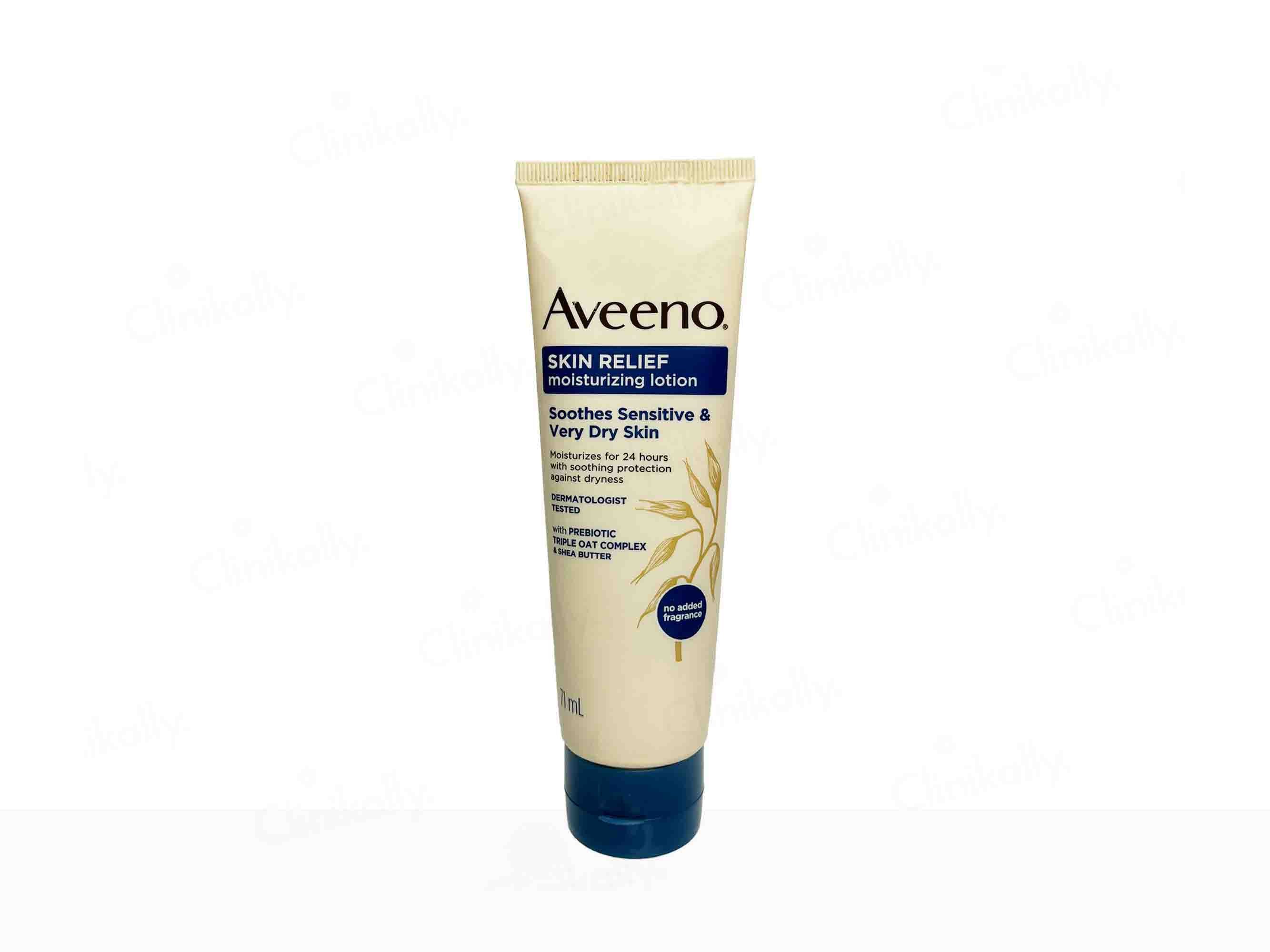 Aveeno Skin Relief Moisturizing Lotion For Sensitive & Very Dry Skin-Clinikakky