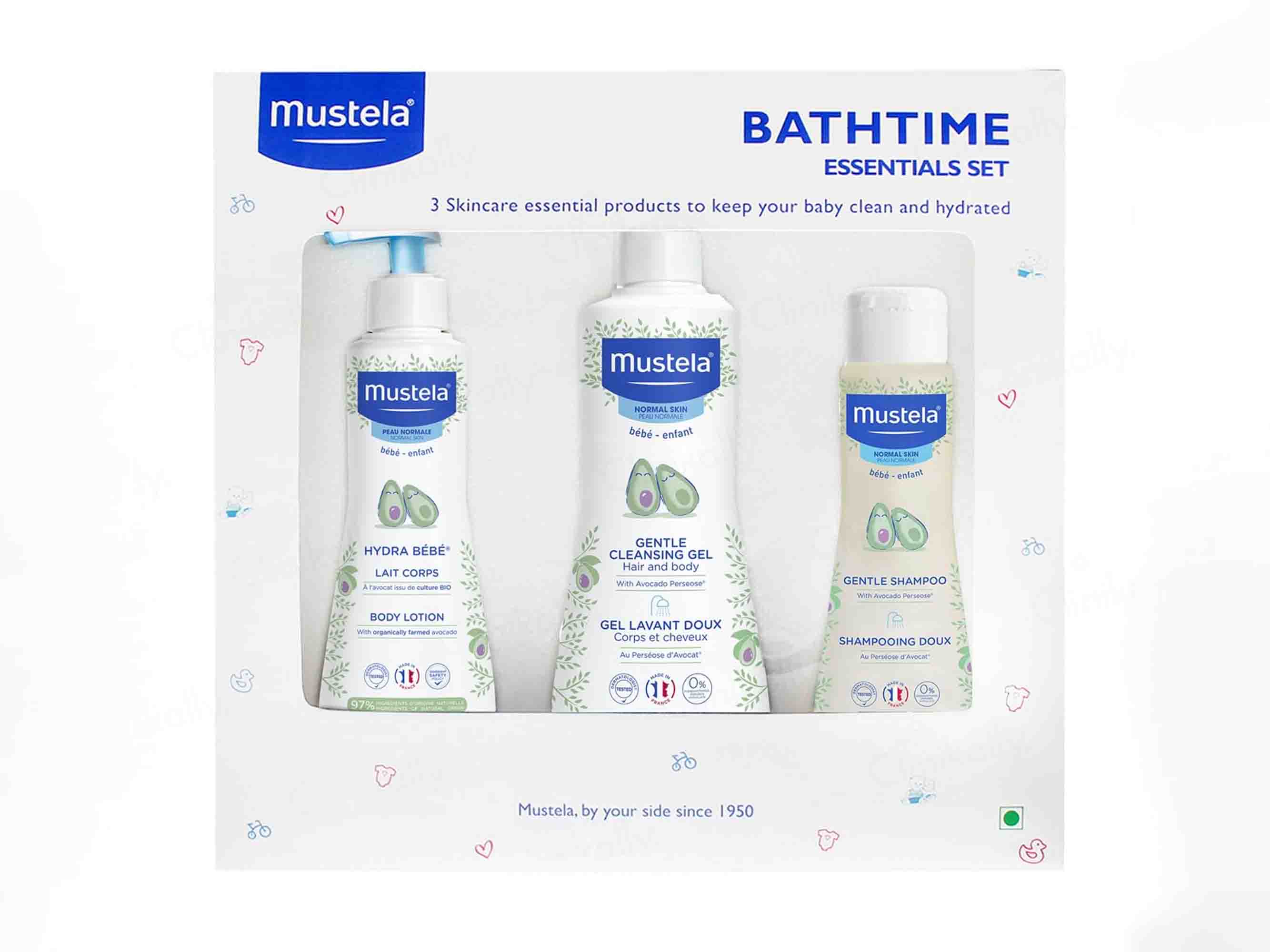 Mustela Baby Bathtime Essentials Set