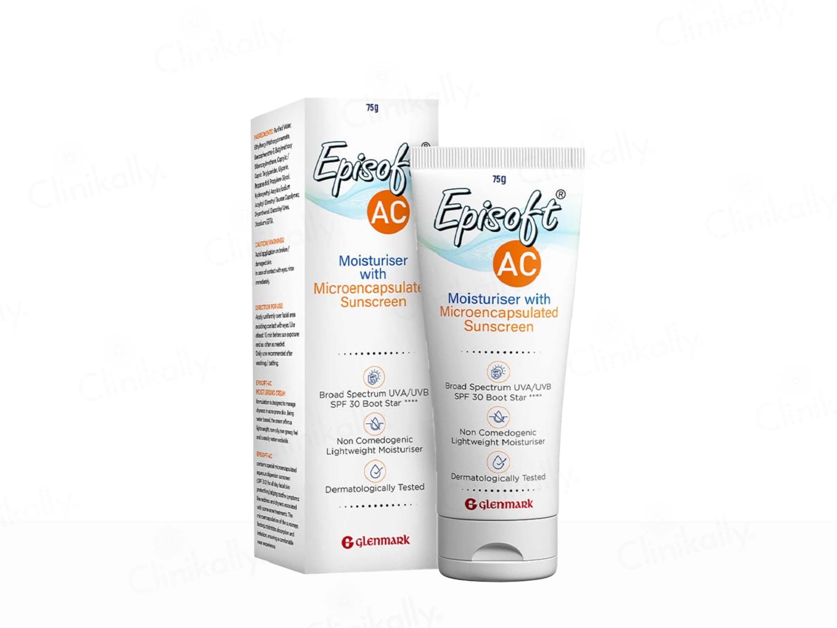 Buy Episoft AC Moisturiser with Sunscreen SPF 30 Online at Best Price ...