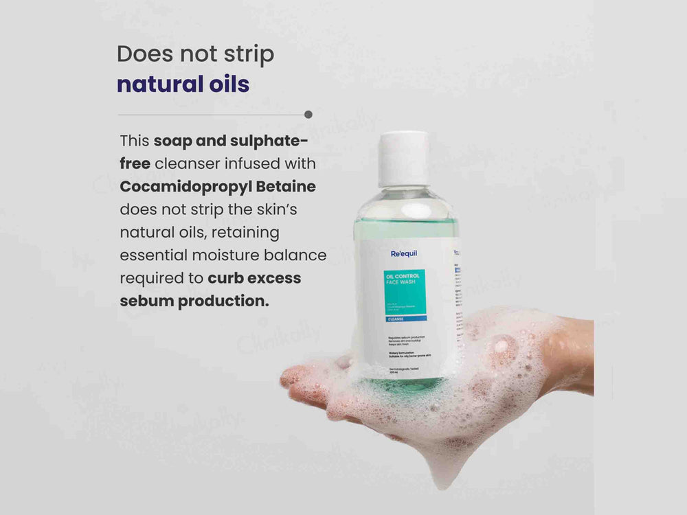 Re'equil Oil Control Face Wash