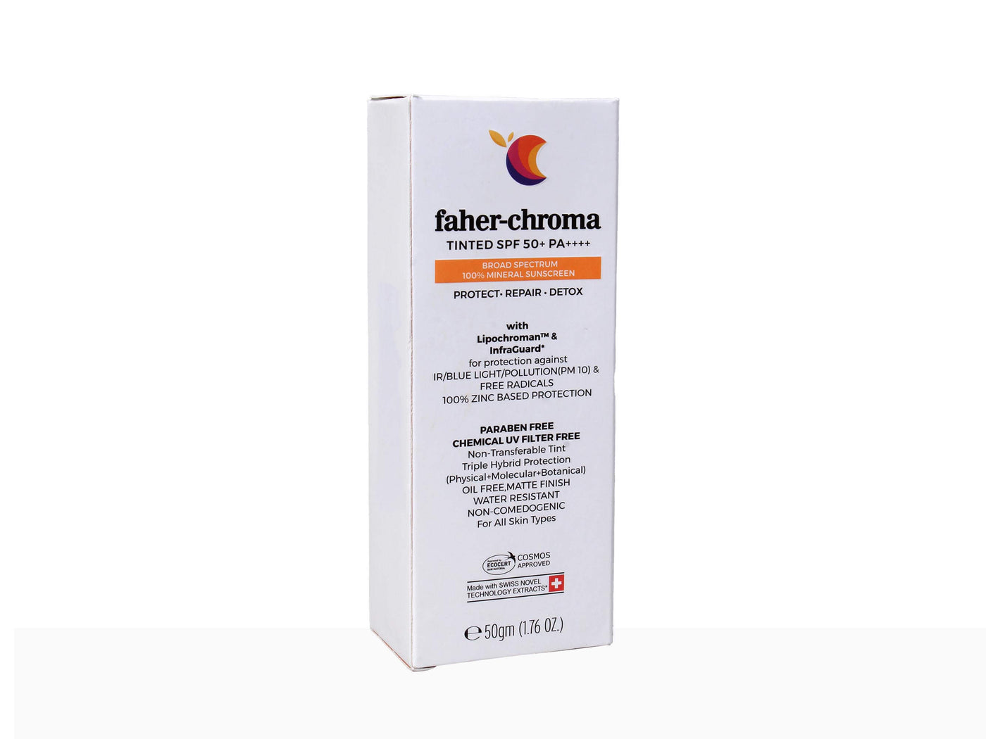 Faher-Chroma Tinted SPF 50+ Sunscreen - Clinikally