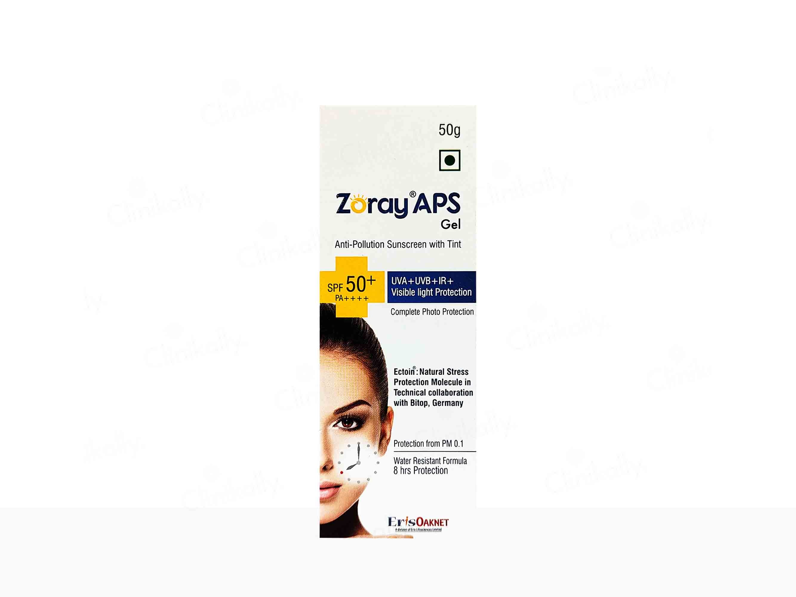 Zoray APS Tint Sunscreen Gel SPF 50+ PA++++