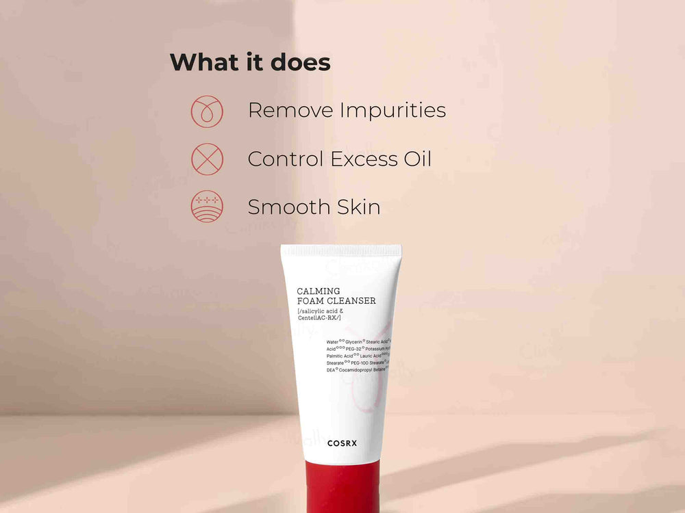 COSRX Calming Foam Cleanser