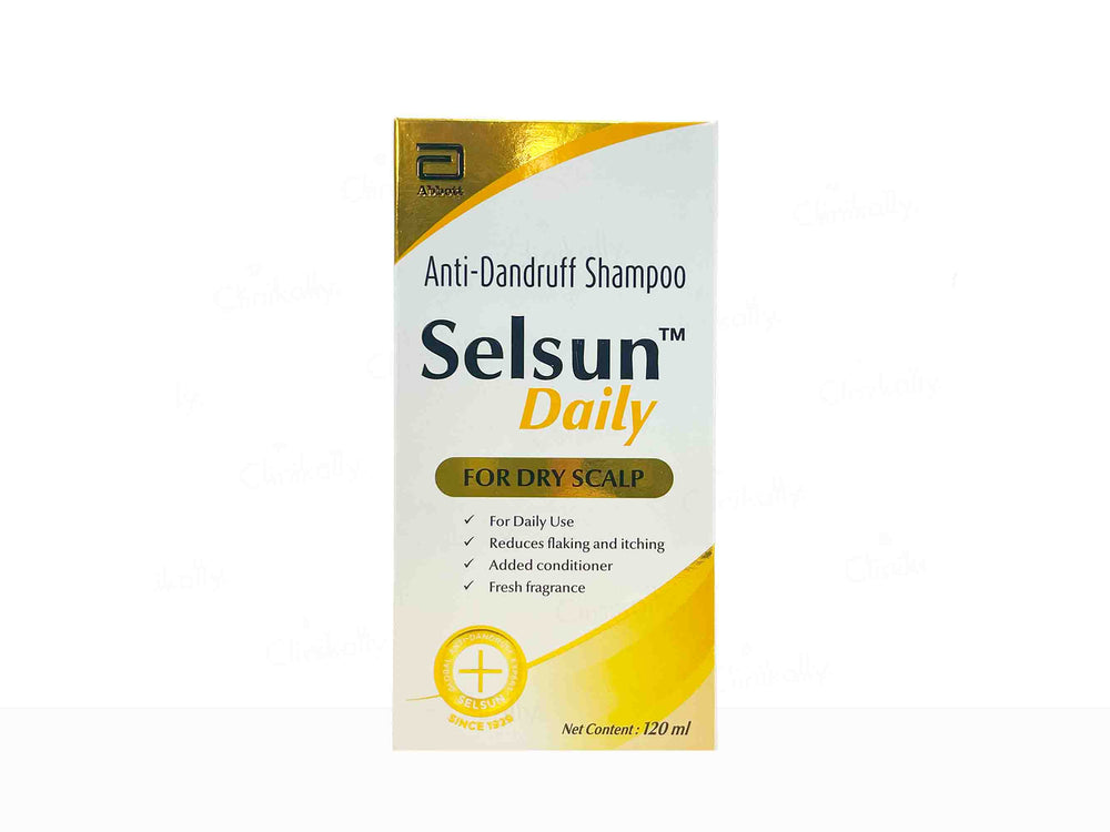 Selsun Daily Anti-Dandruff Shampoo For Dry Scalp - Clinikally