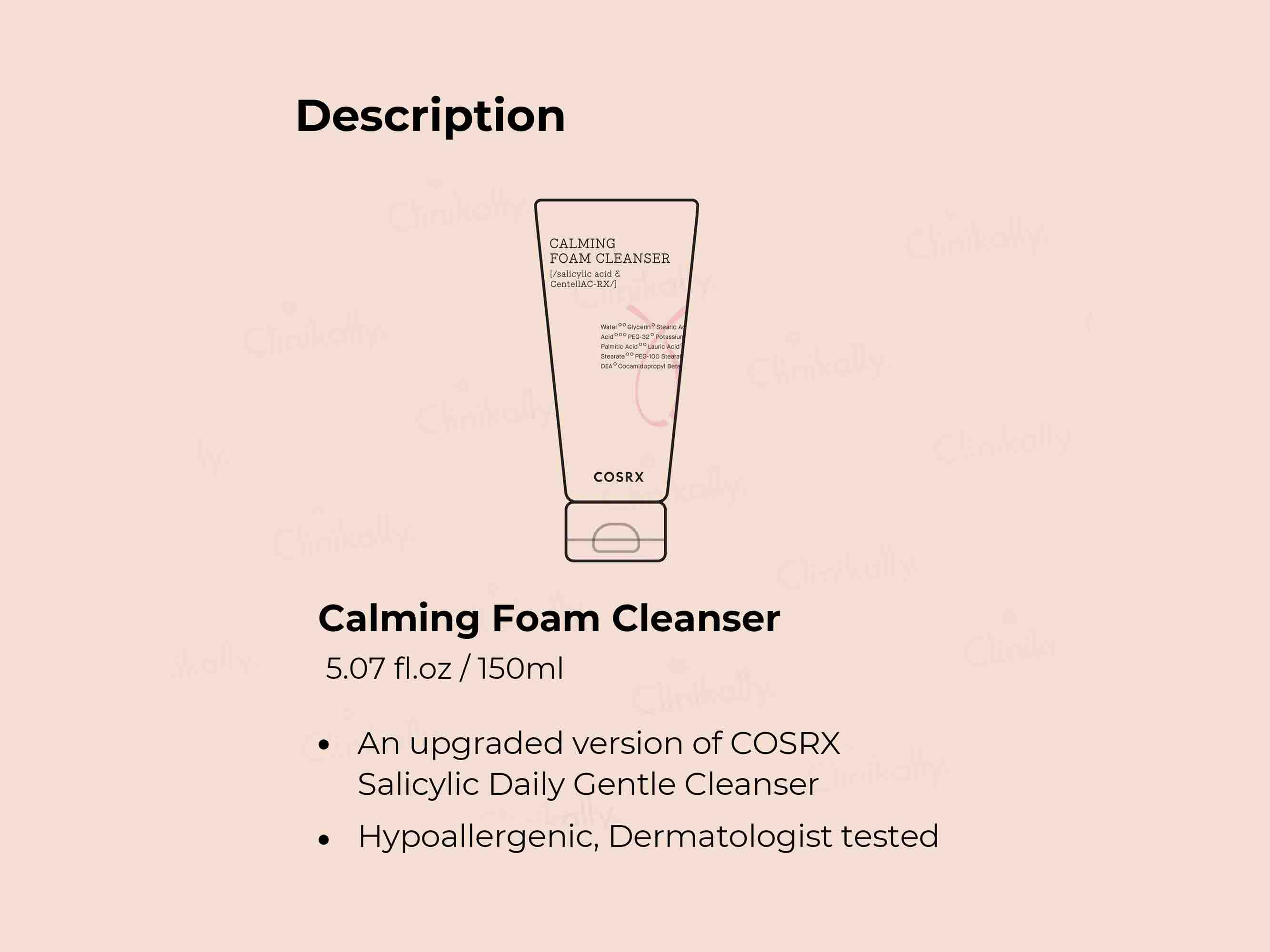 COSRX Calming Foam Cleanser