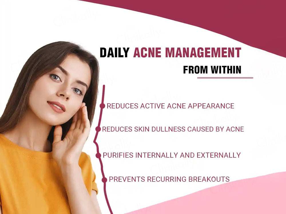 iMeMyself Acne Ease Dietary Supplement Vegetarian Capsule