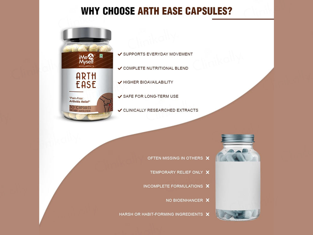 iMeMyself Arth Ease Dietary Supplement Vegetarian Capsule