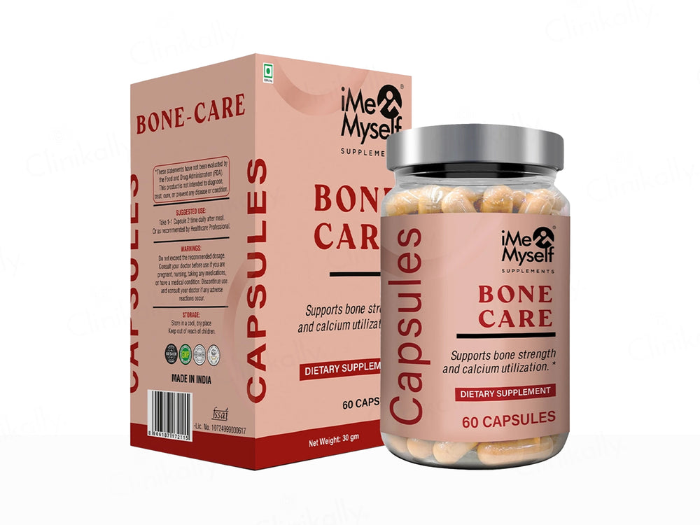 iMeMyself Bone Care Dietary Supplement Vegetarian Capsule