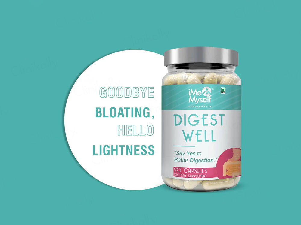 iMeMyself Digest Well Dietary Supplement Vegetarian Capsule