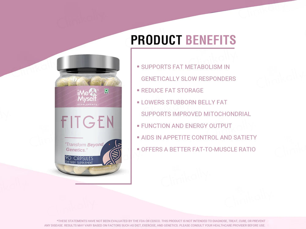 iMeMyself Fitgen Dietary Supplement Vegetarian Capsule