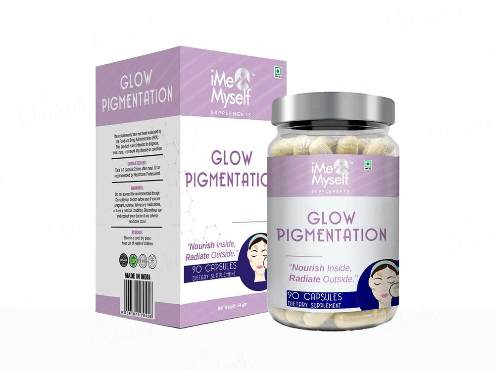 iMeMyself Glow Pigmentation Dietary Supplement Vegetarian Capsule