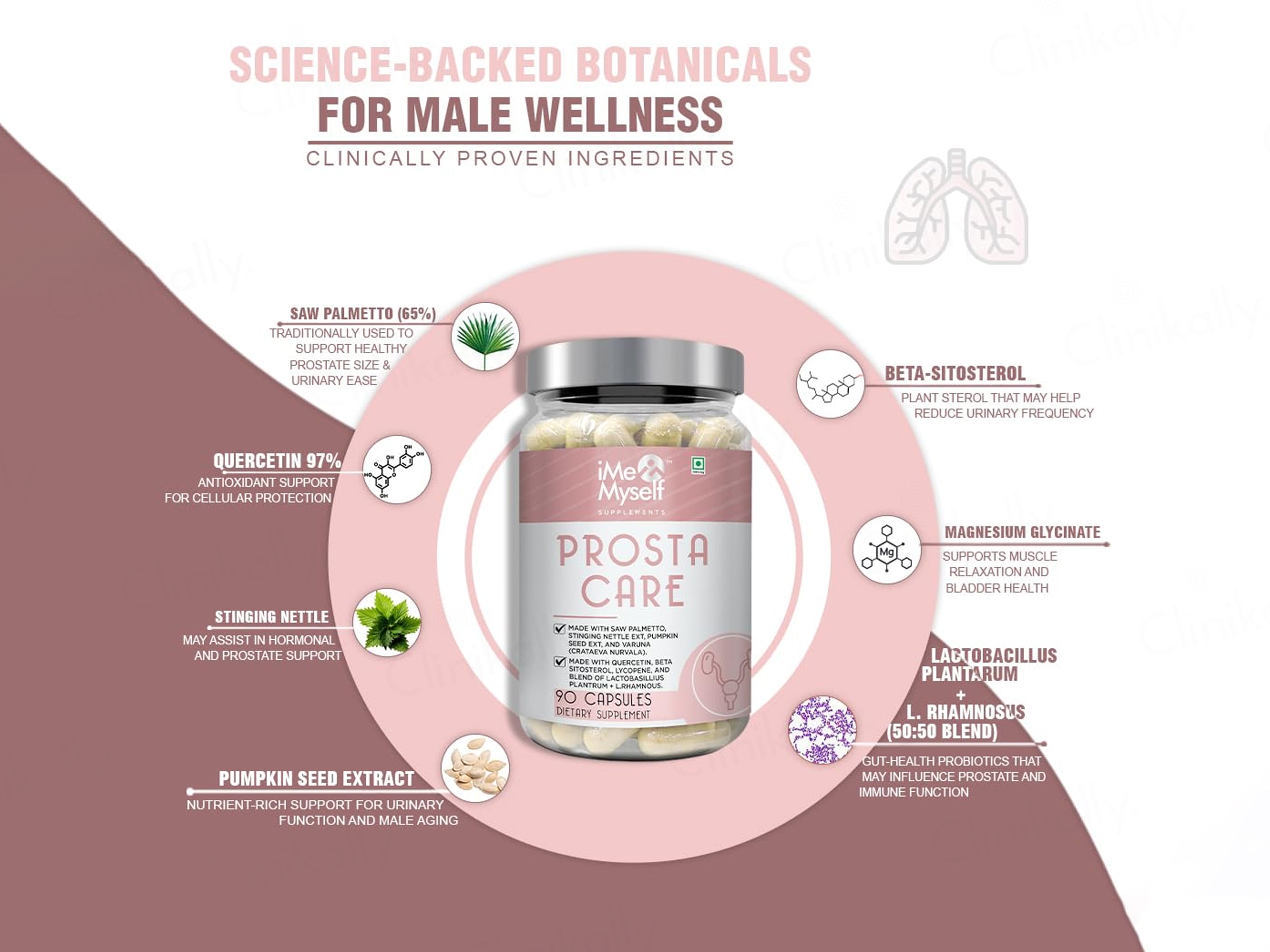 iMeMyself Prosta Care Dietary Supplement Vegetarian Capsule