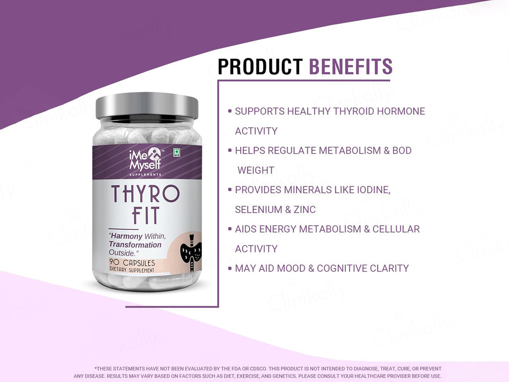 iMeMyself Thyro Fit Dietary Supplement Vegetarian Capsule
