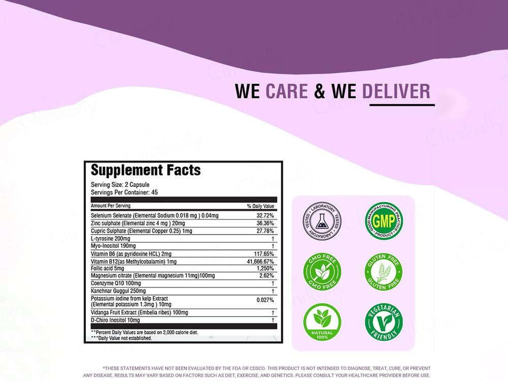 iMeMyself Thyro Fit Dietary Supplement Vegetarian Capsule