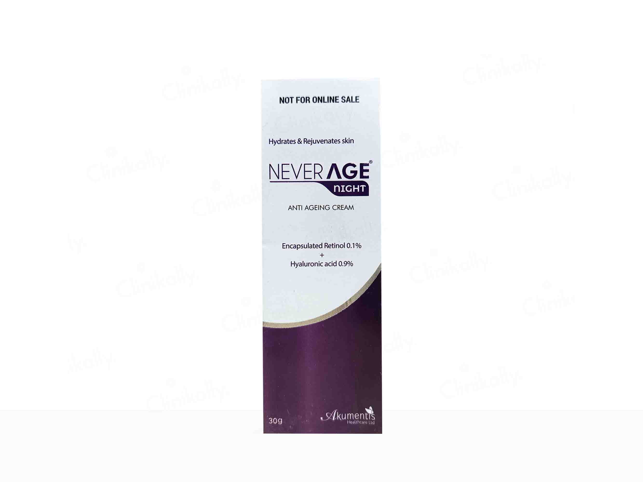 Neverage Night Anti Ageing Cream