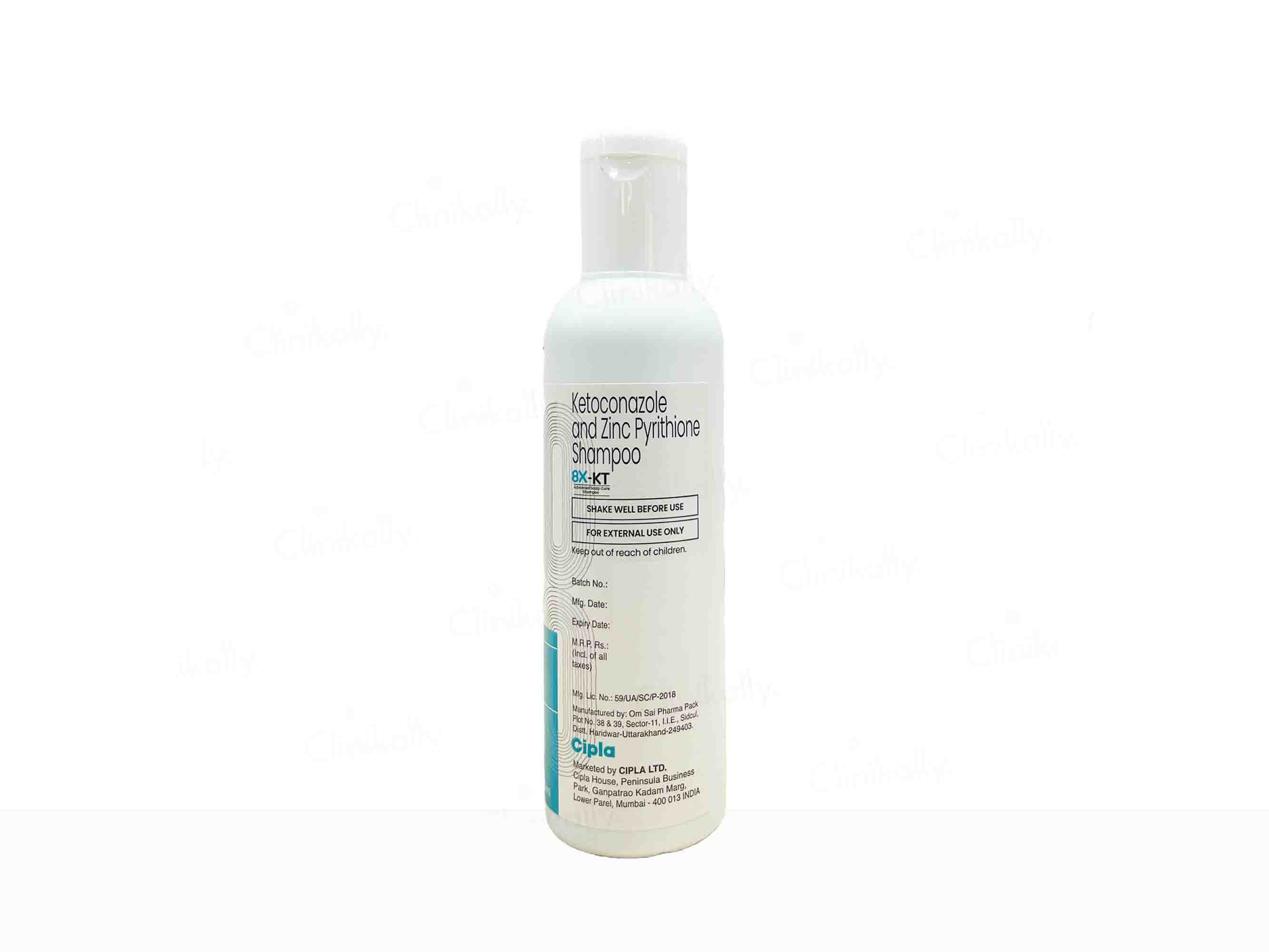 8X-KT Advanced Scalp Care Shampoo - Clinikally