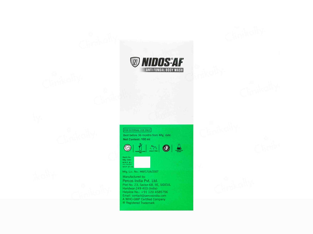 Nidos-AF Anti Fungal Body Wash