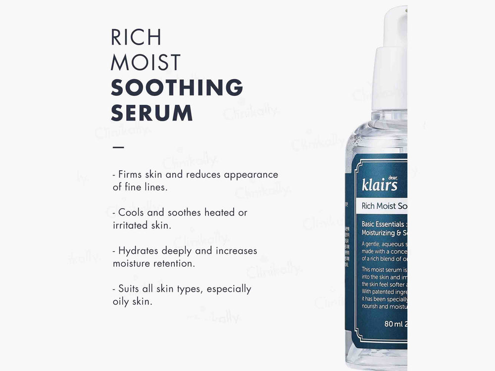 Klairs Rich Moist Soothing Serum