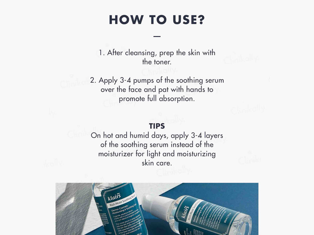 Klairs Rich Moist Soothing Serum