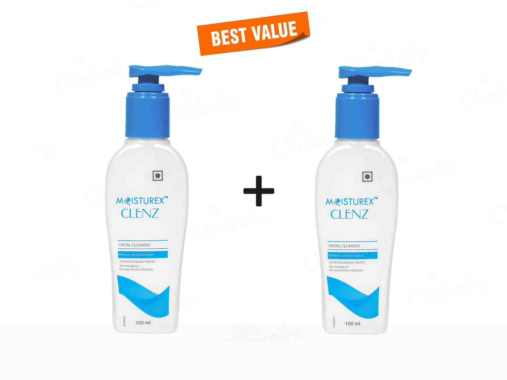 Moisturex Clenz Facial Cleanser-Clinikally
