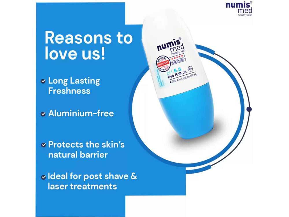 Numis Med pH 5.5 Deo Roll-on For Very Sensitive Skin