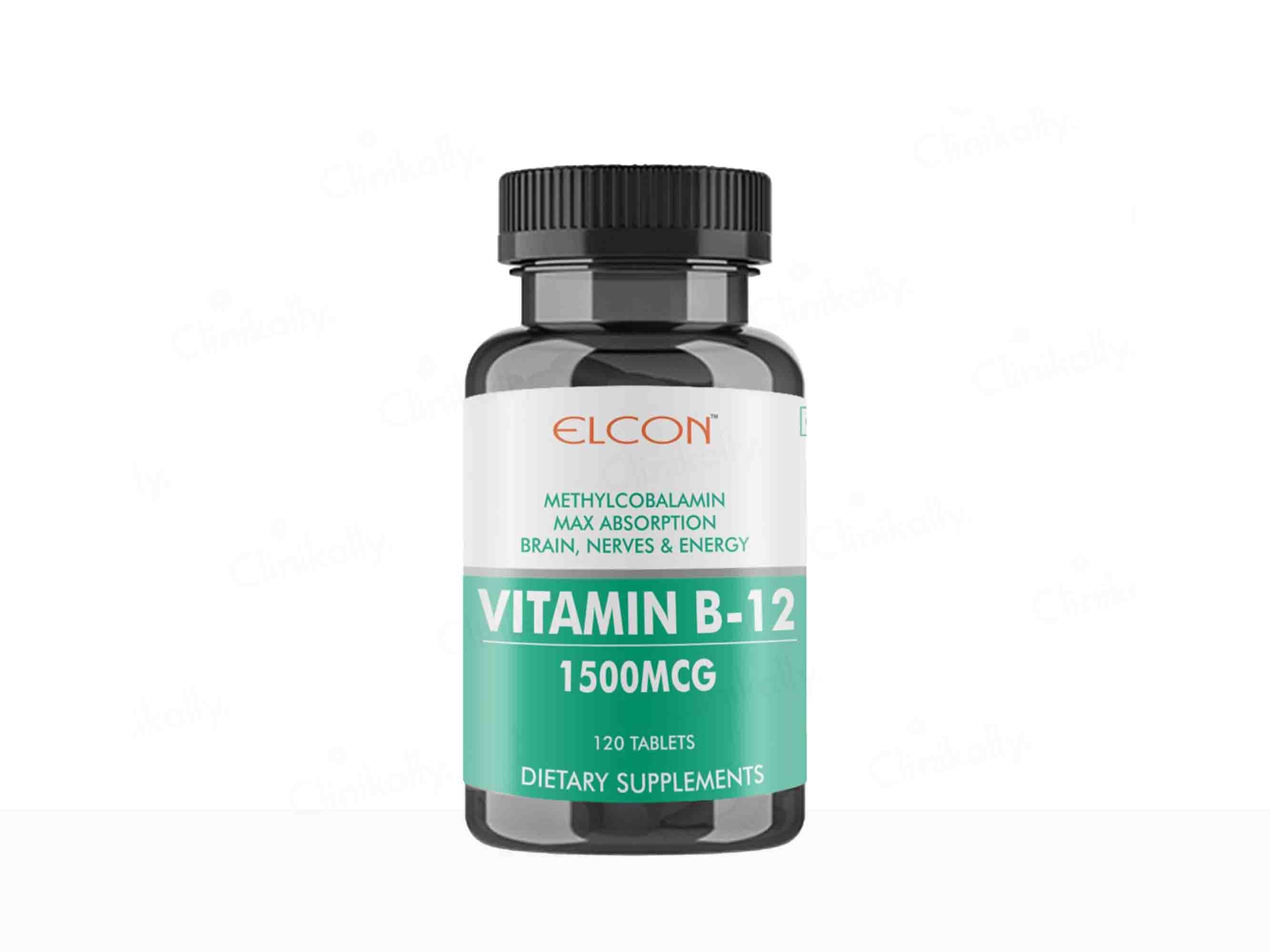 Elcon Vitamin B-12 1500mcg (Methylcobalamin) Tablet