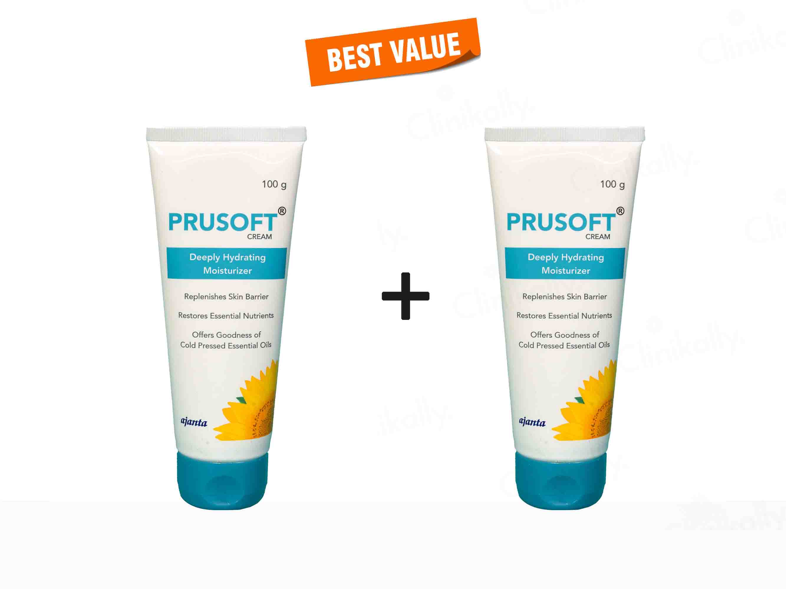 Prusoft deeply hydrating moisturzer cream - Clinikally