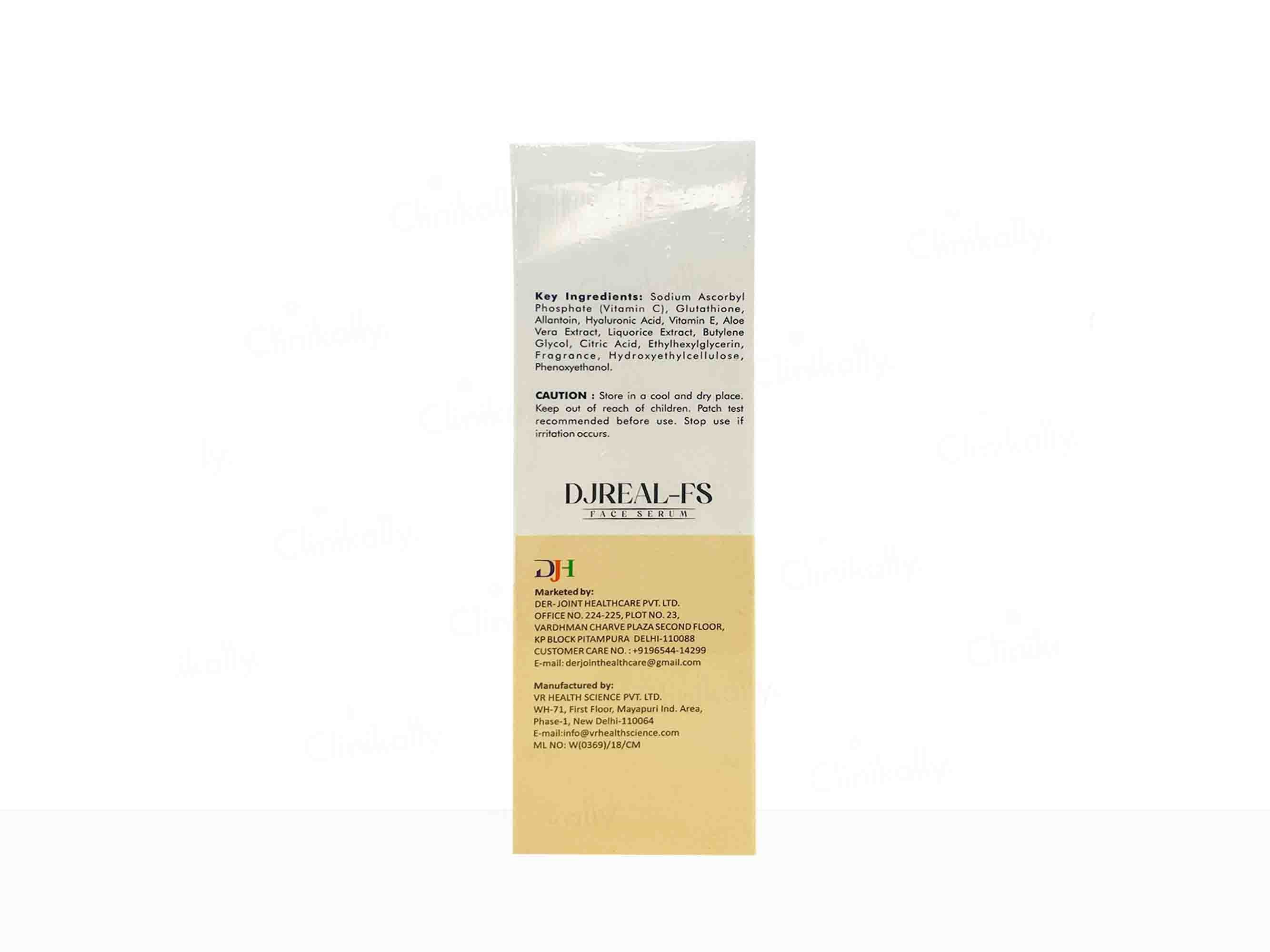 Djreal-FS Face Serum-Clinikally