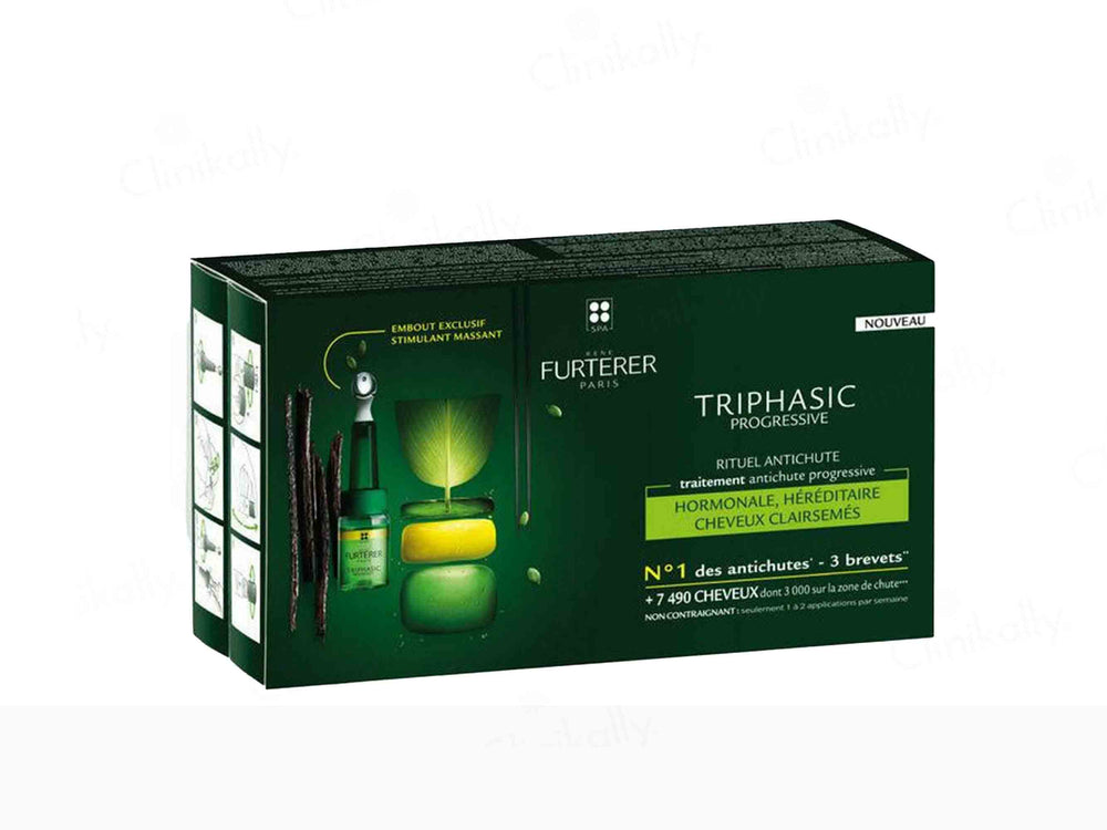 Rene Furterer Triphasic Progressive Concentrated Serum Kit - Clinikally