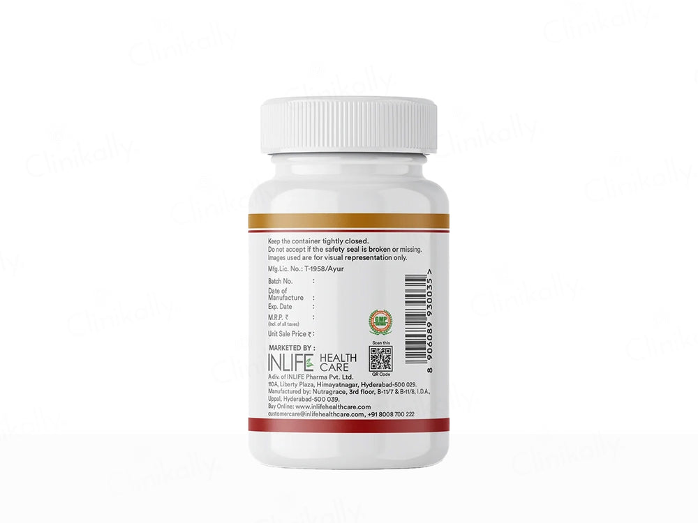 Inlife Sea Buckthorn Oil Liquid Filled Veg Capsule