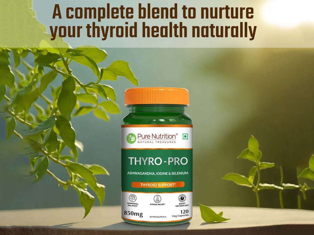 Pure Nutrition Thyro-Pro 850mg Veg Capsule