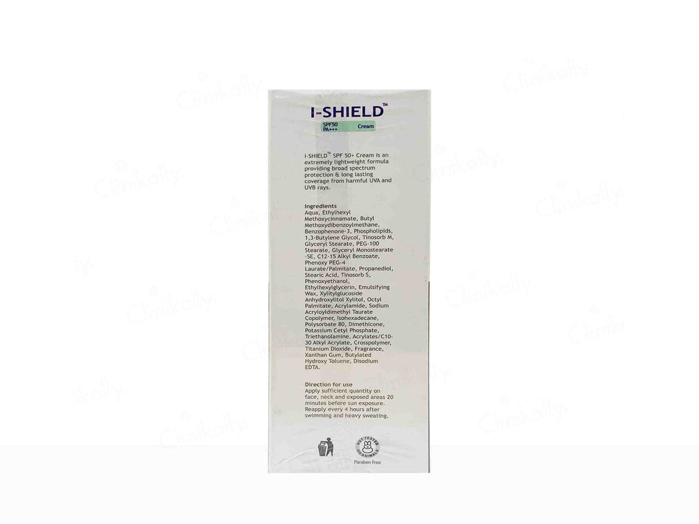 Azelia I-Shield Sunscreen Cream SPF 50 PA+++