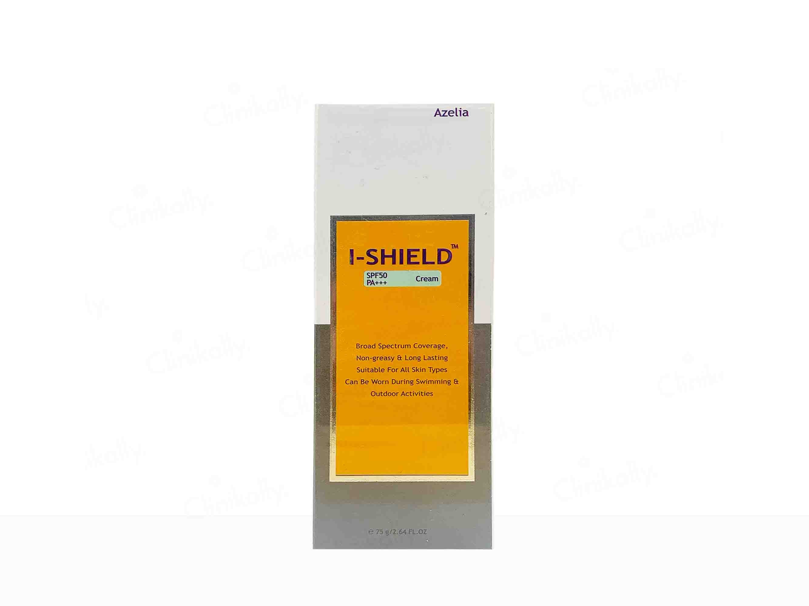 Azelia I-Shield Sunscreen Cream SPF 50 PA+++