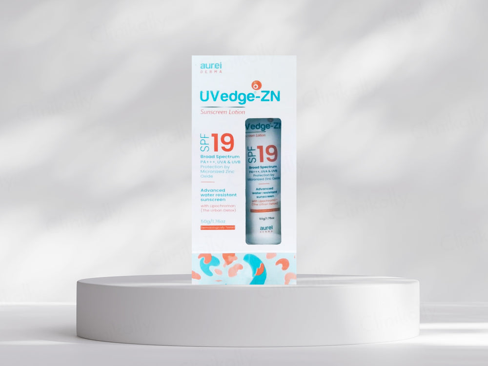 UVedge-ZN Advanced Water Resistant Sunscreen Lotion SPF 19 PA+++