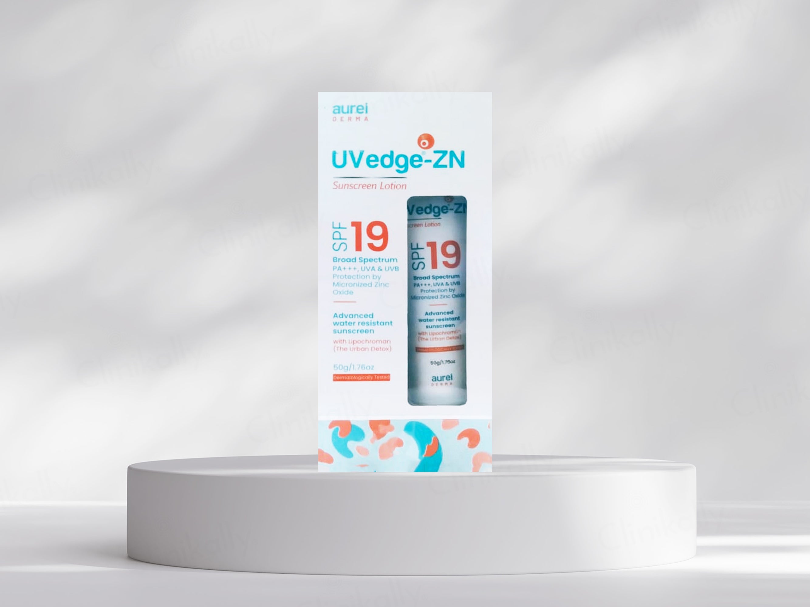 UVedge-ZN Advanced Water Resistant Sunscreen Lotion SPF 19 PA+++