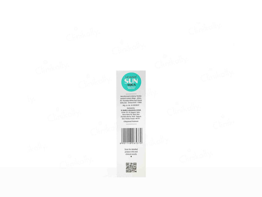 Venusia Sun Aqua Water Based Sunscreen SPF 65+ PA++++