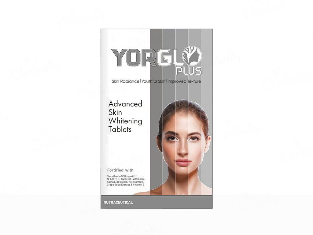 Buy Yorglo Plus Advanced Skin Whitening Tablet Online at Best Price