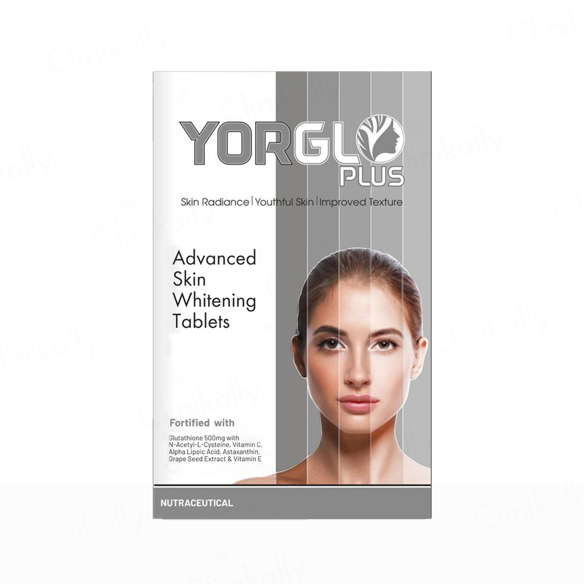 Buy Yorglo Plus Advanced Skin Whitening Tablet Online at Best Price
