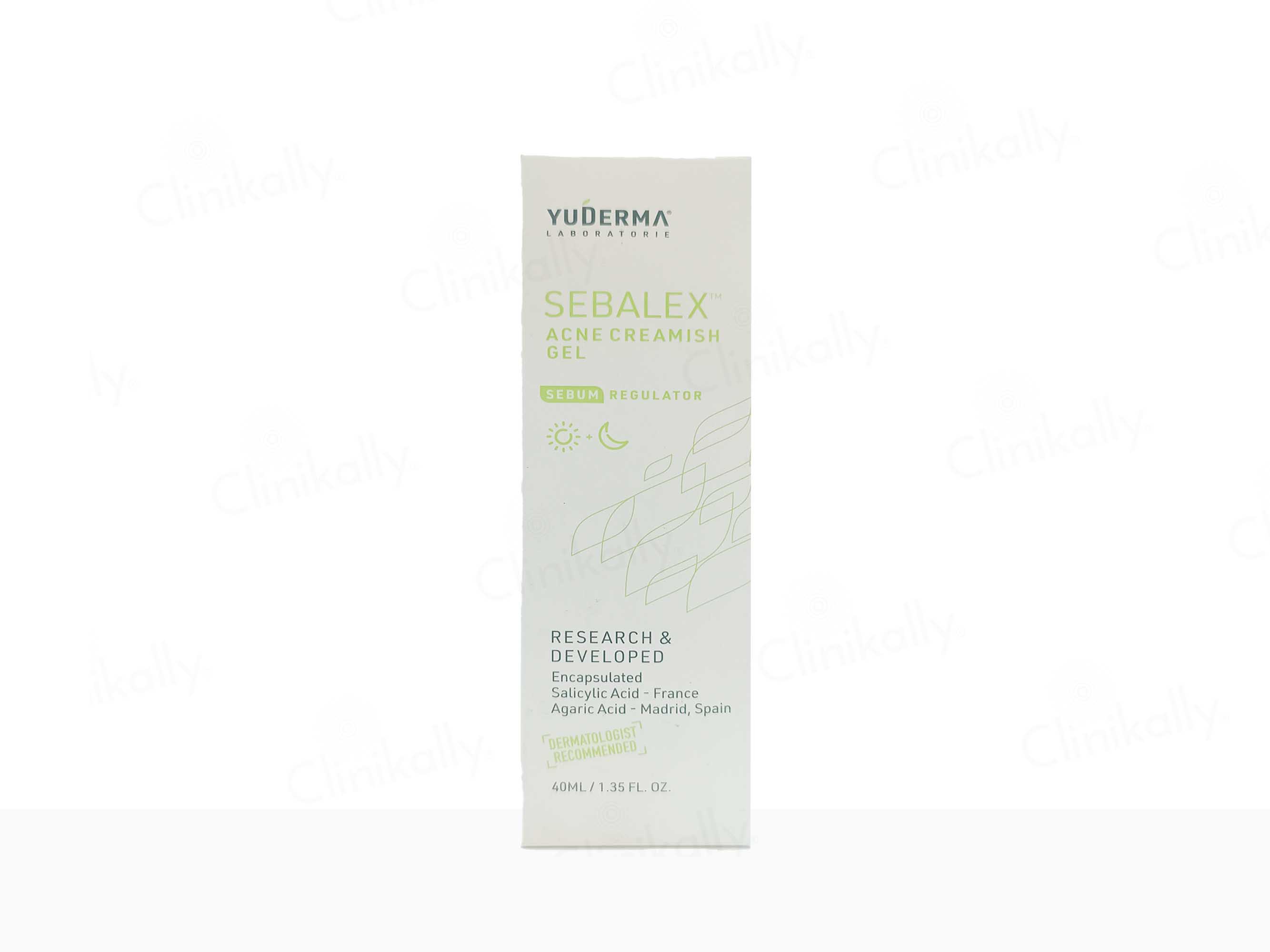 Yuderma Sebalex Acne Creamish Gel - Clinikally