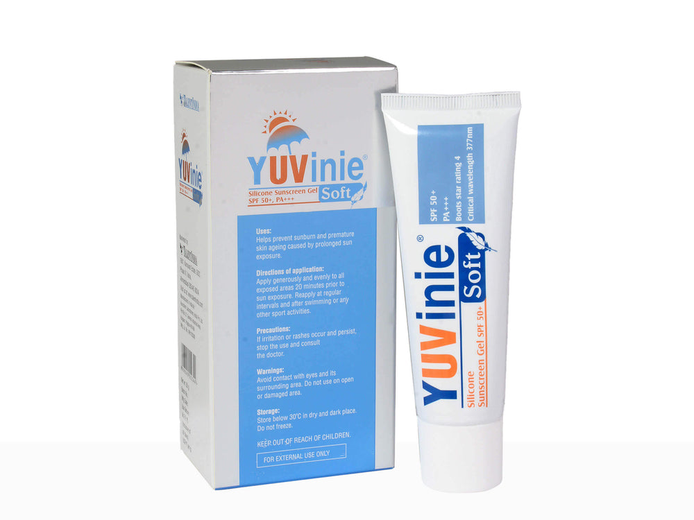Yuvinie Soft Silicon Sunscreen SPF 50+ - Clinikally