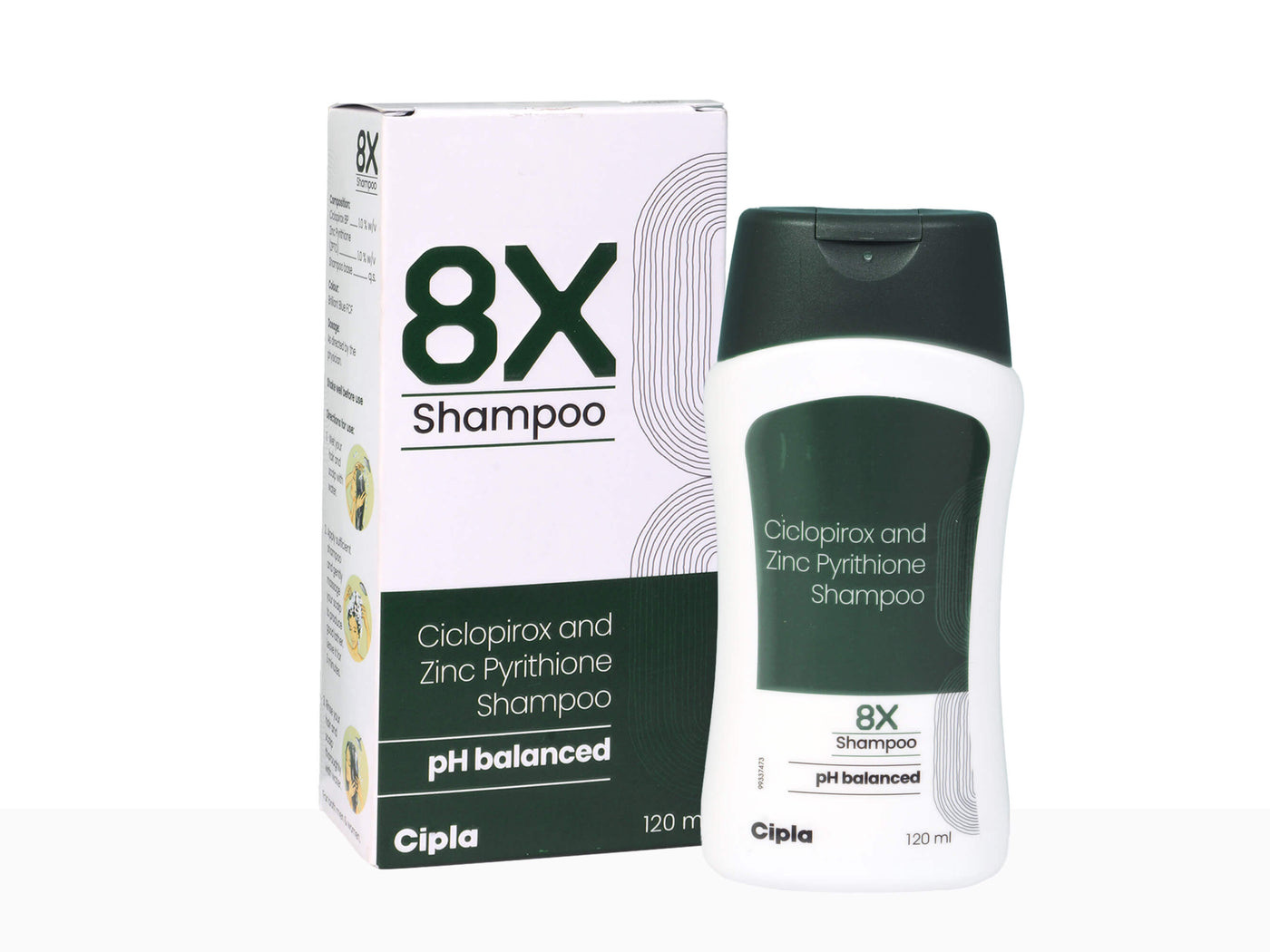 Cipla 8x Shampoo - Clinikally
