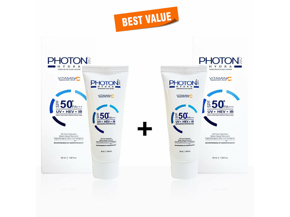 Aclaris Photon 360 Hydra Sunscreen Fluid Cream SPF 50+-Clinkally
