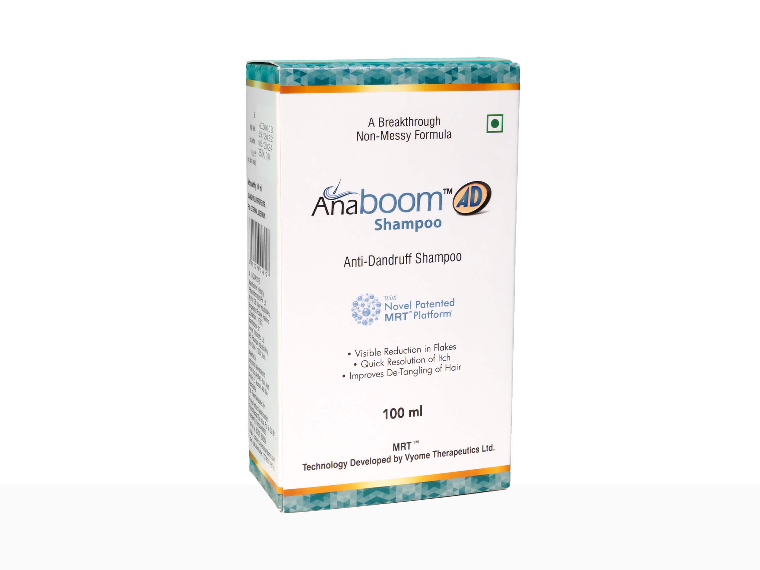 Anaboom AD Anti-Dandruff Shampoo-Clinikally