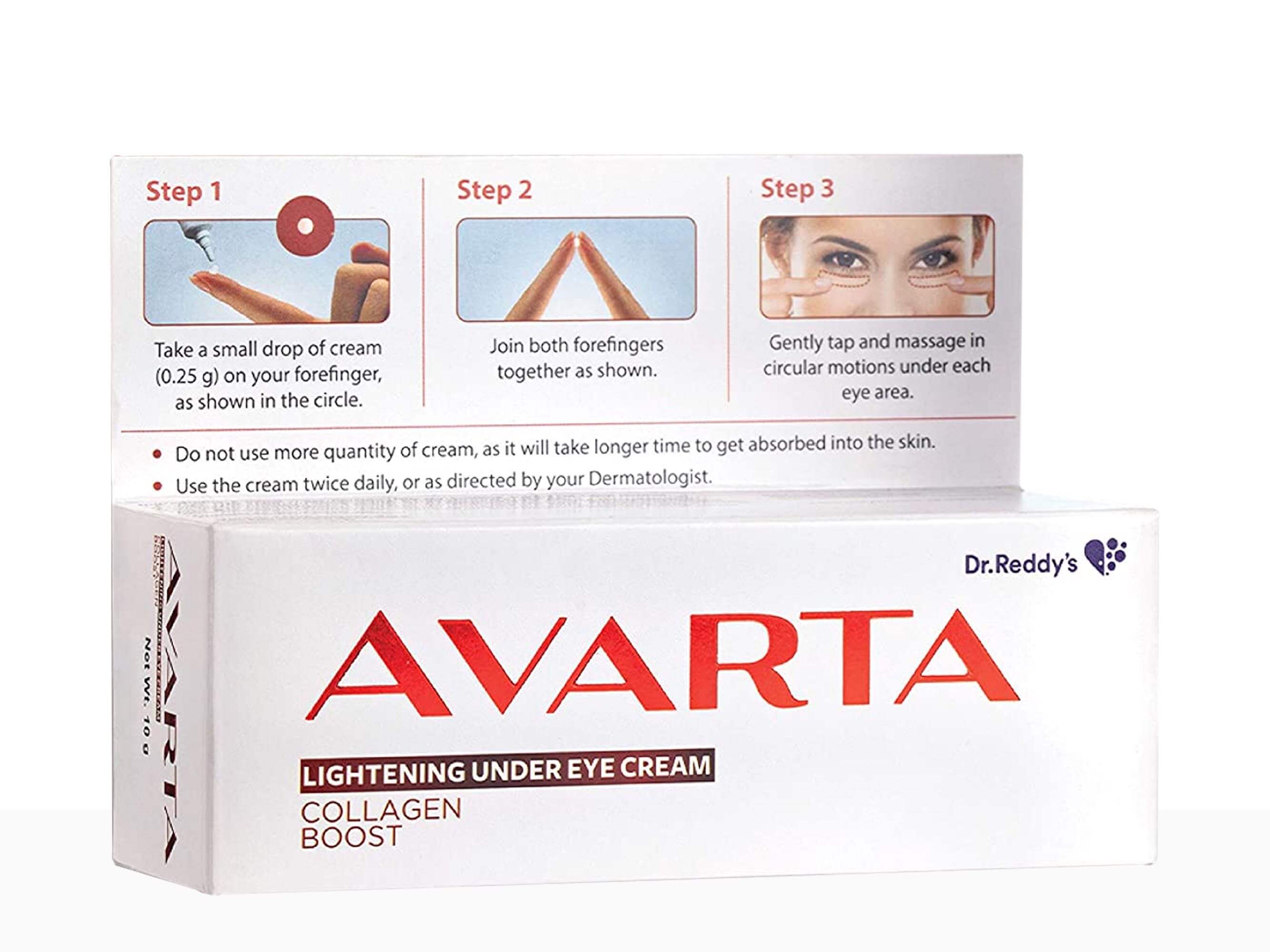 Avarta Lightening Under Eye Cream - Clinikally