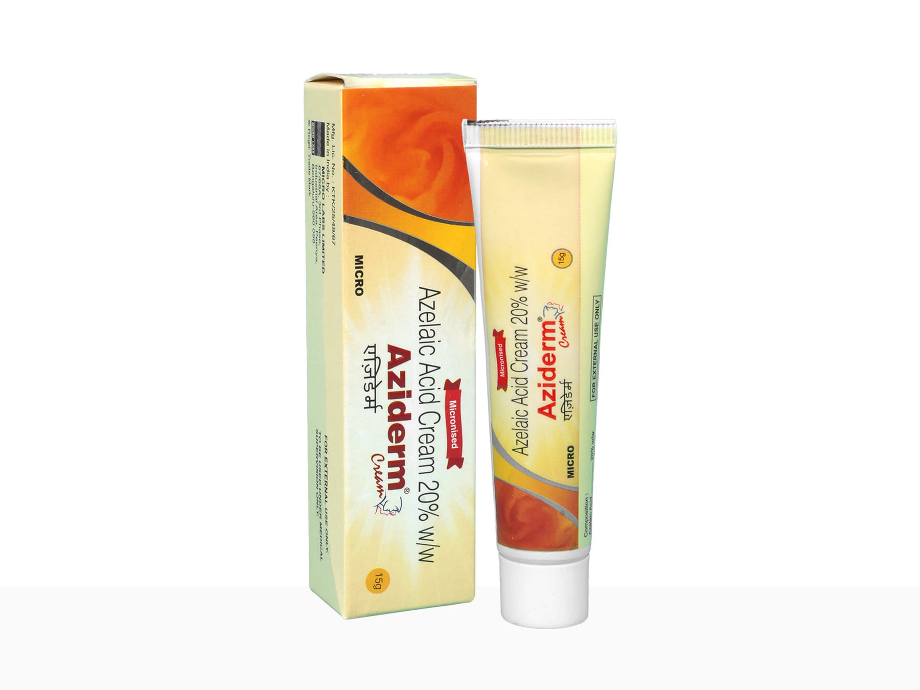 Buy Aziderm 20% Cream Online | Clinikally