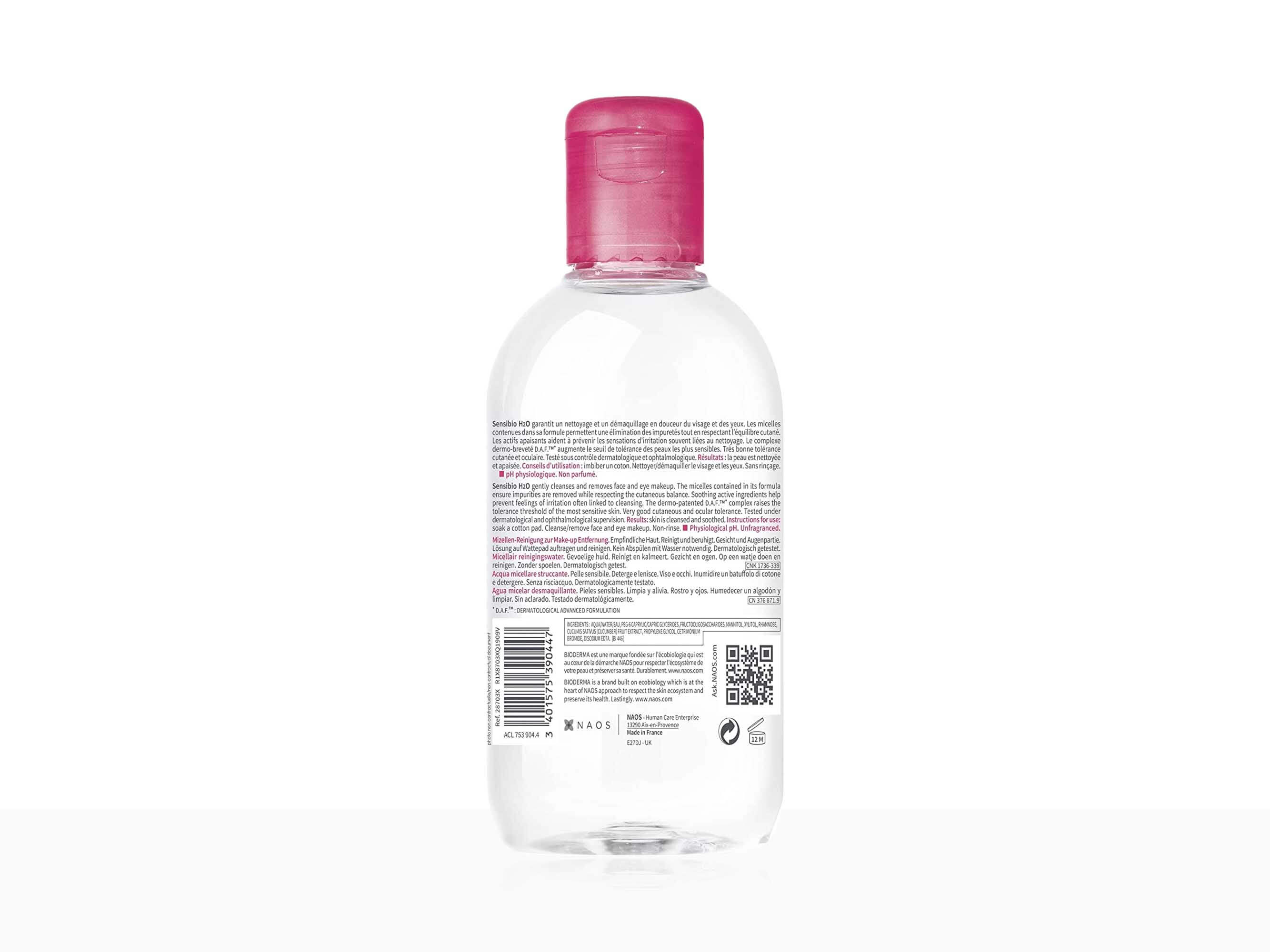 Bioderma Sensibio H2O Micellar Water Makeup Remover - Clinikally
