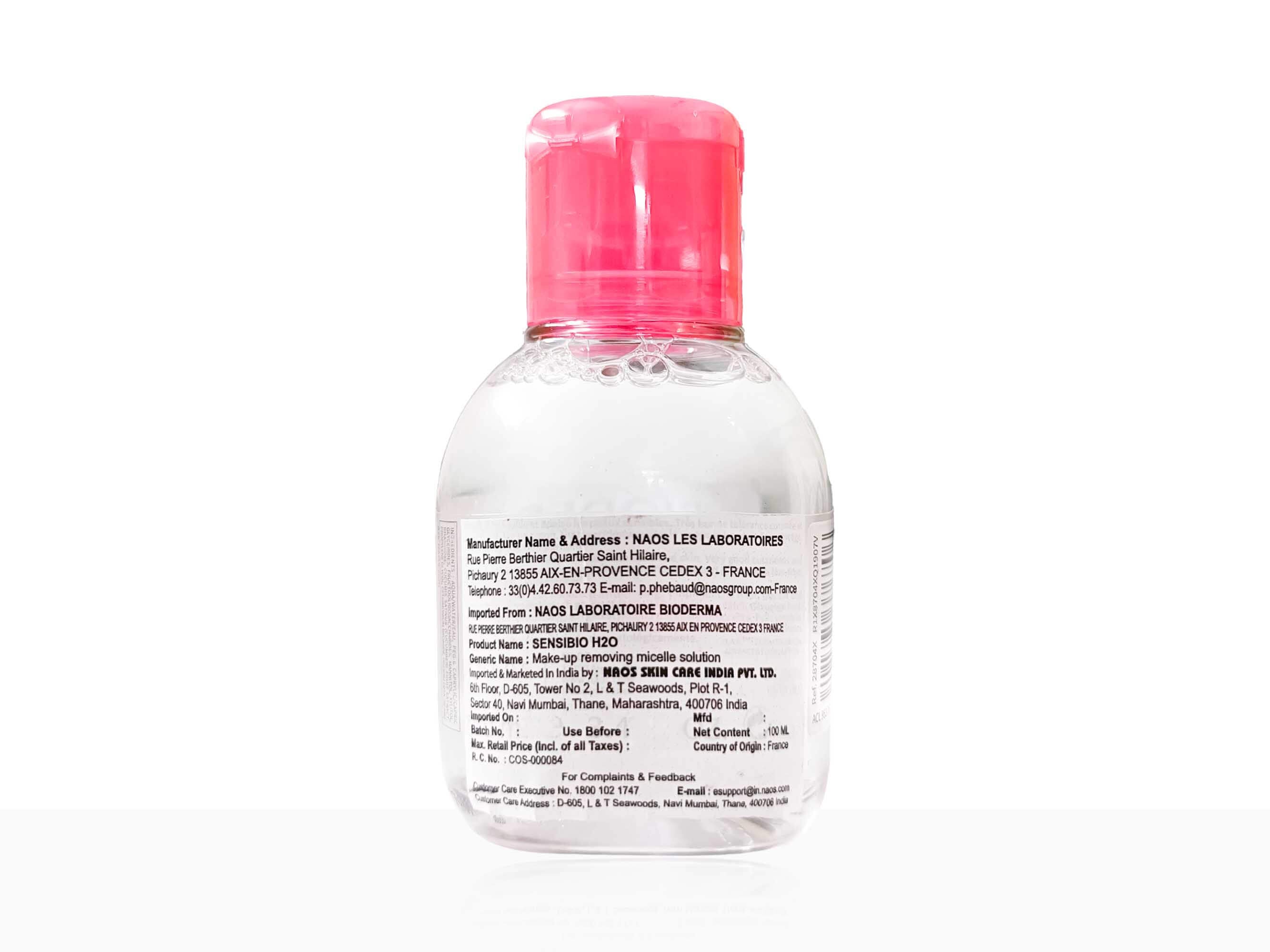 Bioderma Sensibio H2O Micellar Water Makeup Remover - Clinikally