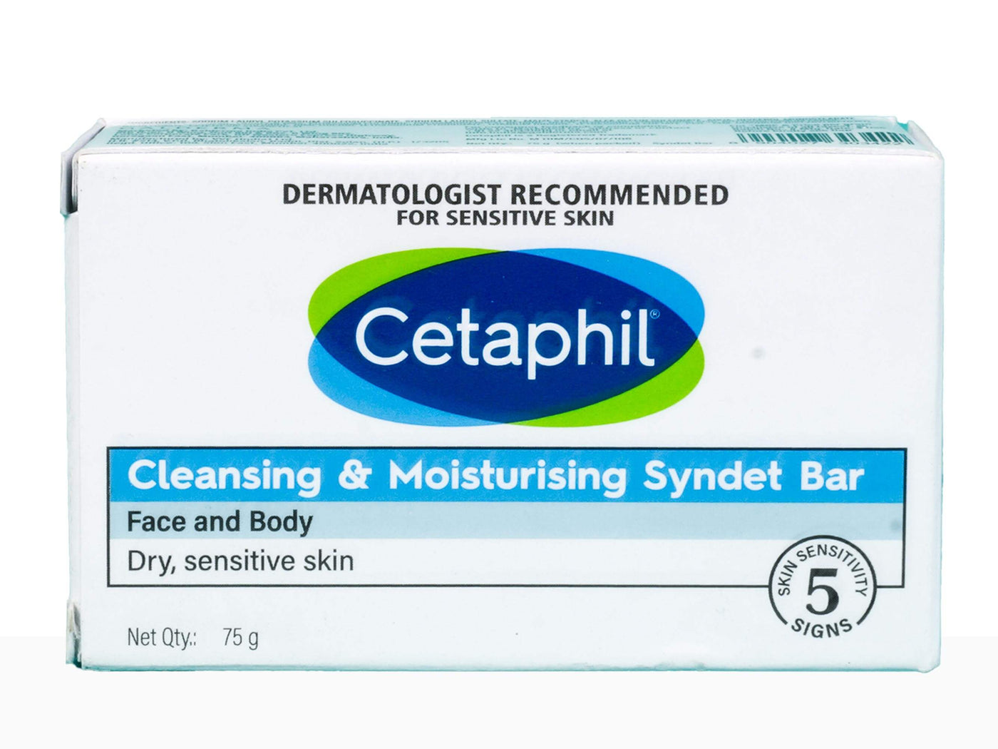 Cetaphil Cleansing & Moisturising Syndet Bar - Clinikally