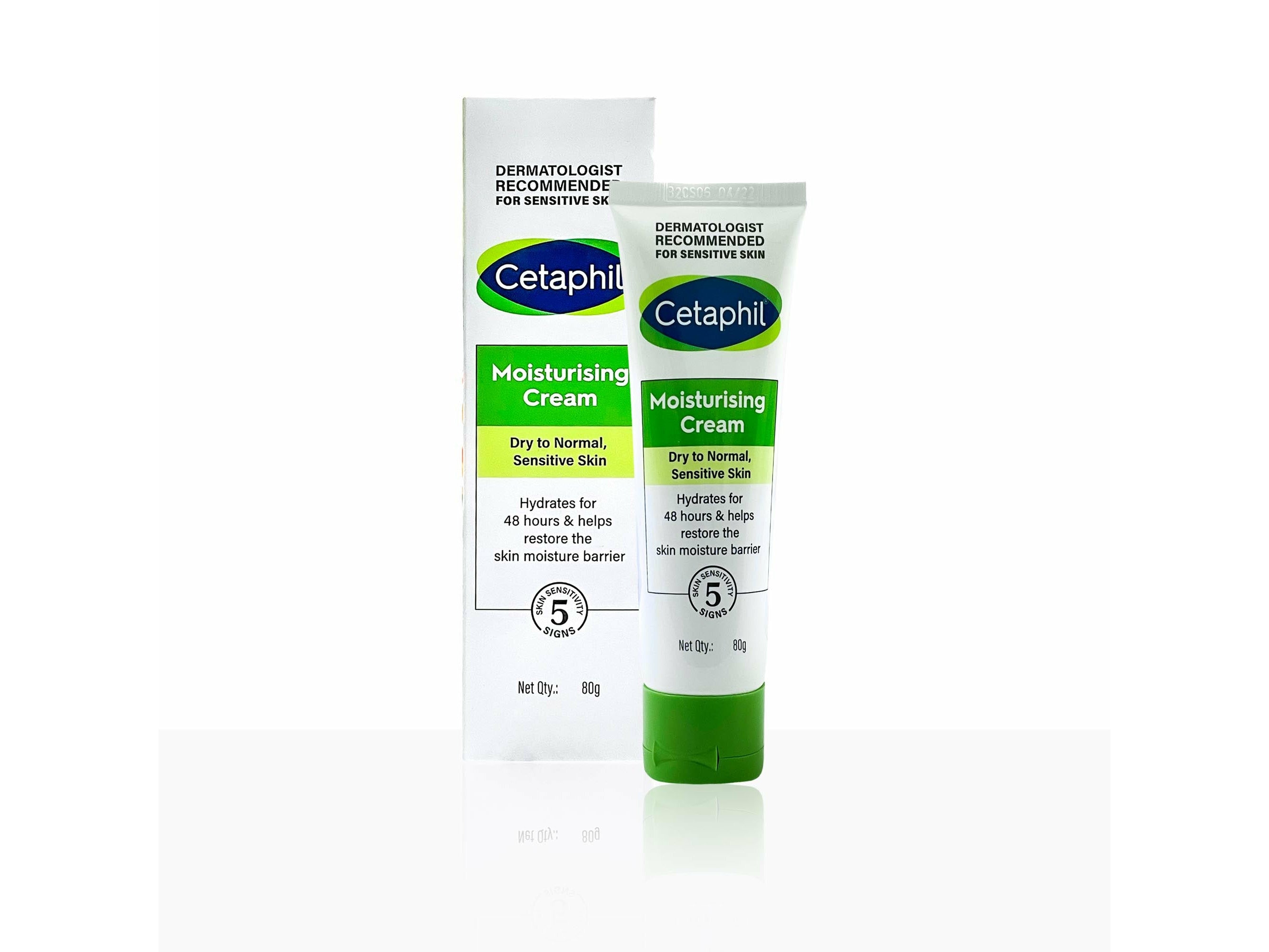 Cetaphil Moisturising Cream (Dry to Normal, Sensitive Skin) - Clinikally