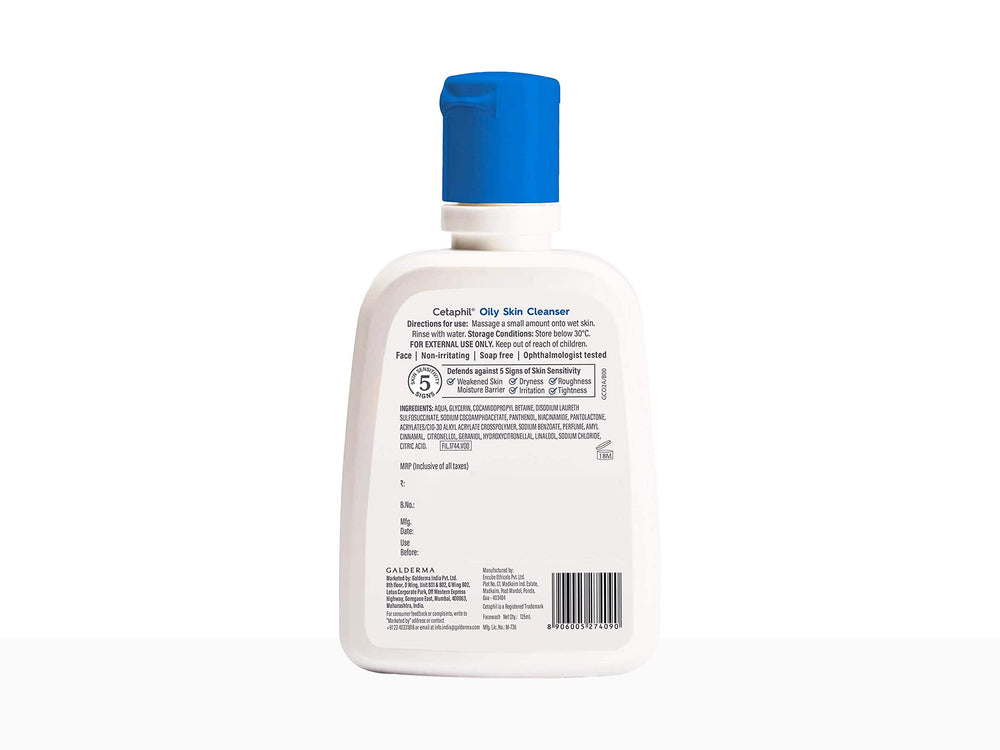 Cetaphil Oily Skin Cleanser - Clinikally